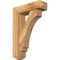 Ekena Millwork Imperial Craftsman Rough Sawn Bracket w/ Offset Brace, Western Red Cedar, 6"W x 20"D x 28"H BKT0604X20X28IMP04RWR - alternate 1